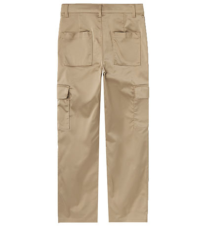 Name It Bukser - NkfRose - WeatheRød Teak