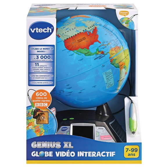 Genius XL : Globe vidéo interactif
