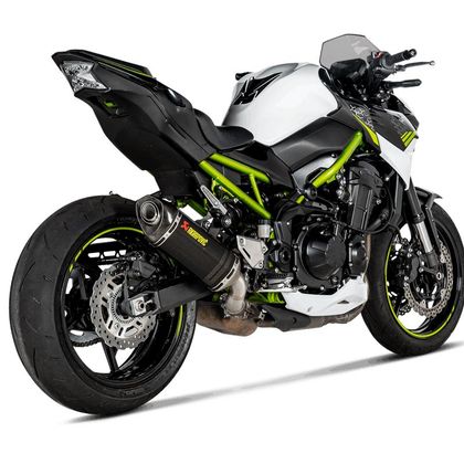 Silencieux Akrapovic Carbone embout carbone - Noir