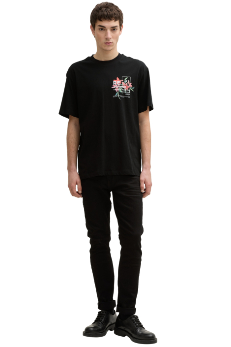 Tom Tailor zwarte heren t-shirt