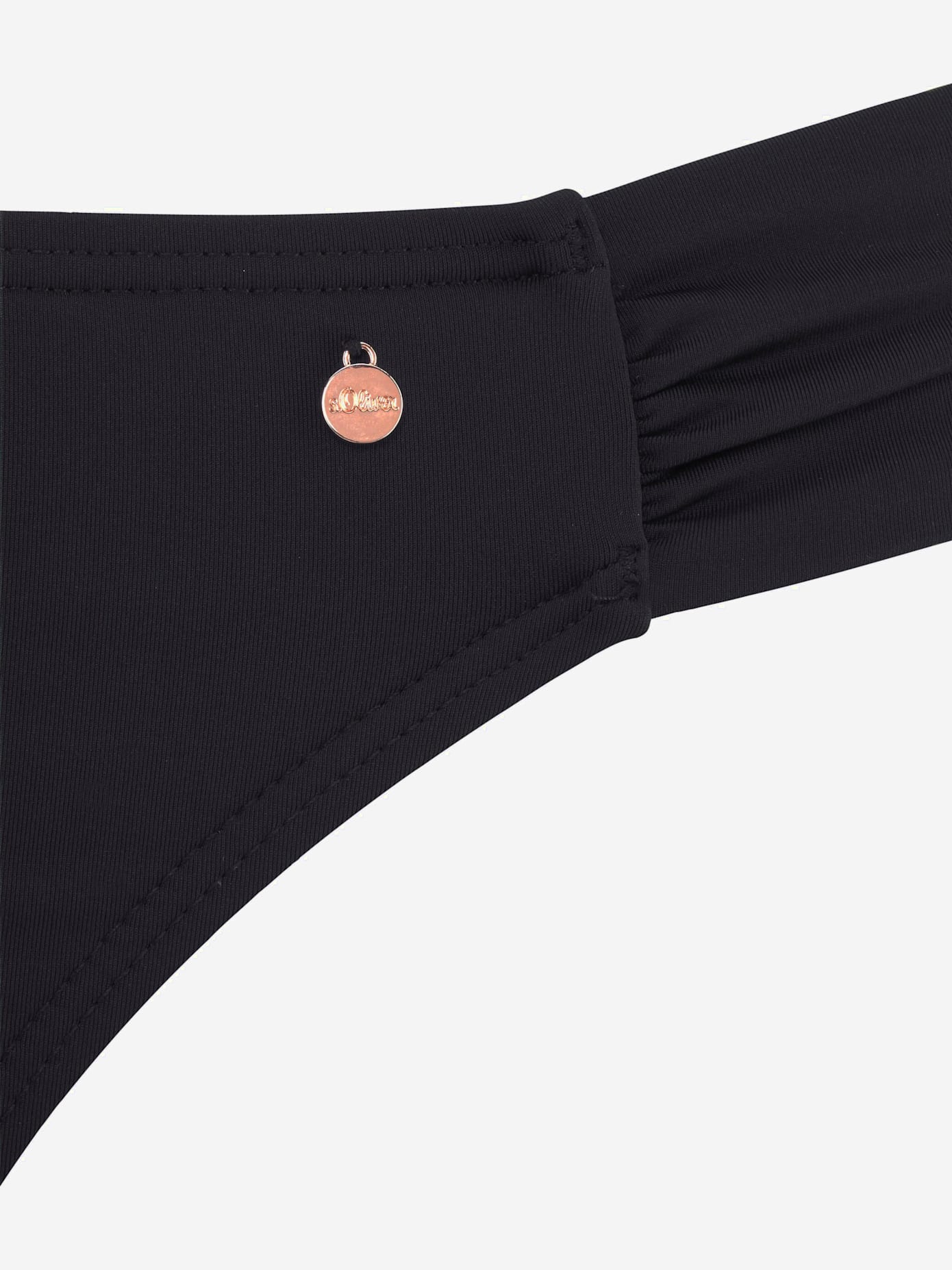 Maillot de bain bandeau à armatures coloris unis