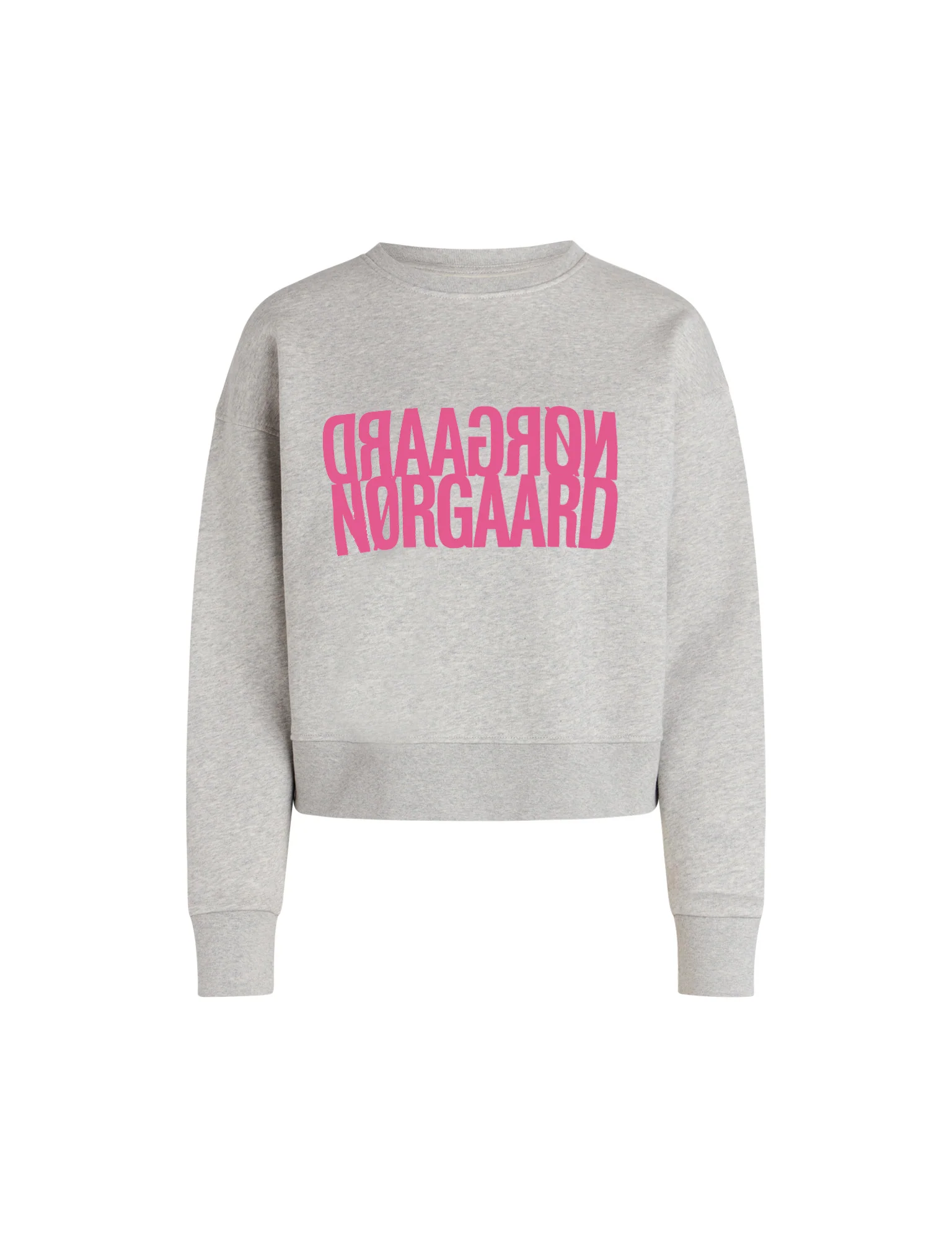 Mads Nørgaard  Organic Tilvina sweatshirt - Light Grey Melange