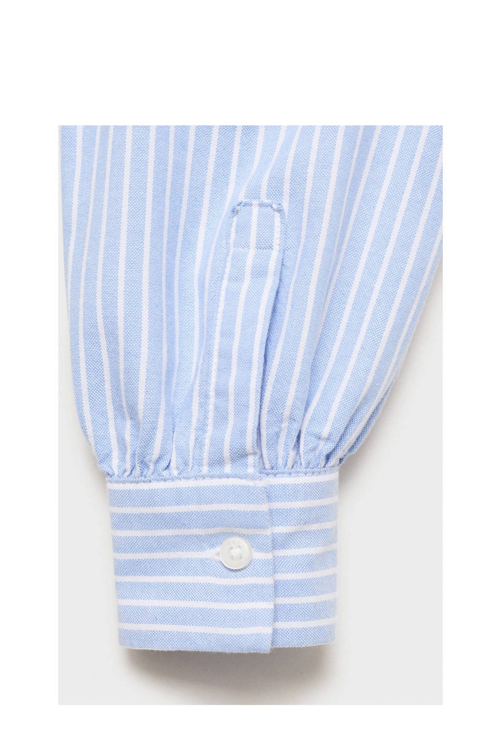 Mango Kids blouse lichtblauw