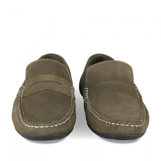 Mocassins VERT MEGIS CASUAL