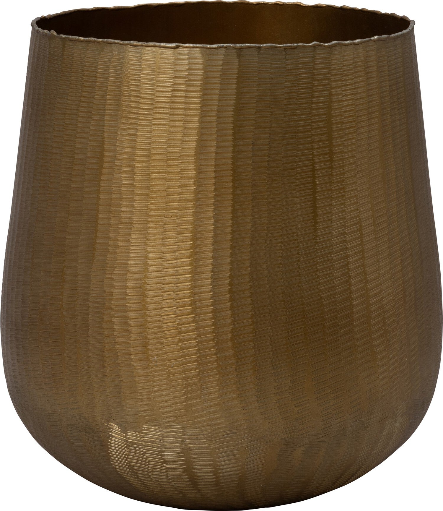 Intratuin bloempot Joelle goud D 26 H 27 cm