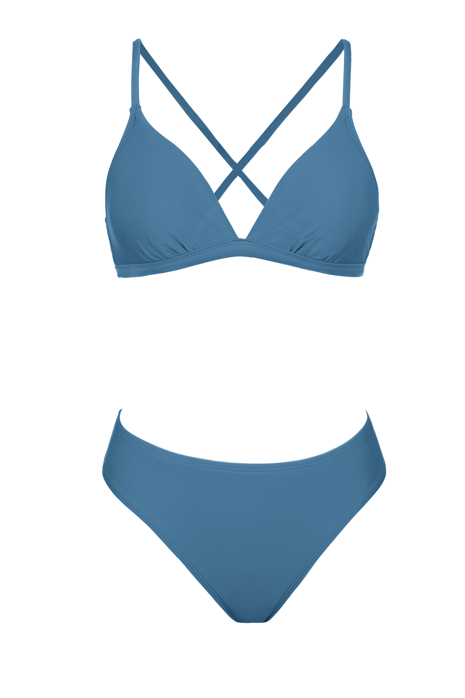 Bikini à lacer dans le dos et hipster boho
