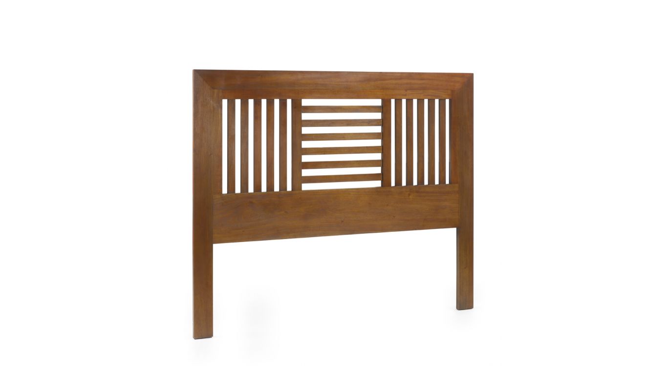 Tête de lit bois marron 165x3x135cm