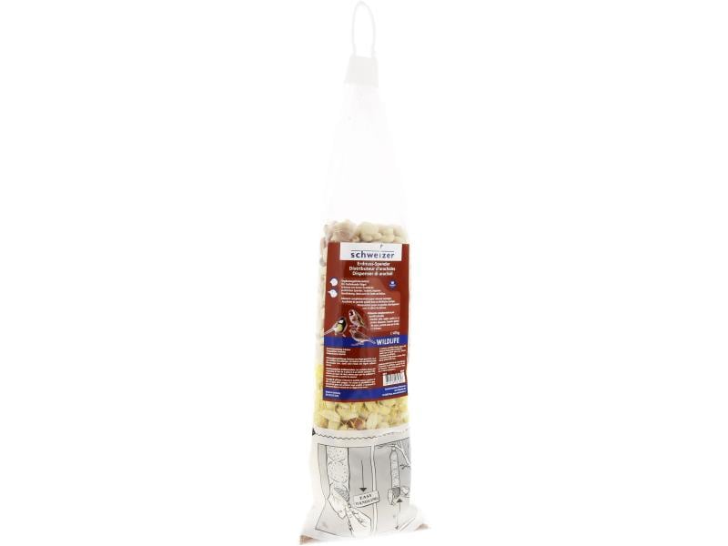 Eric Schweizer Wintervogelfutter Premium Erdnuss-Spender, 4 Praktischer Erdnuss-Spender