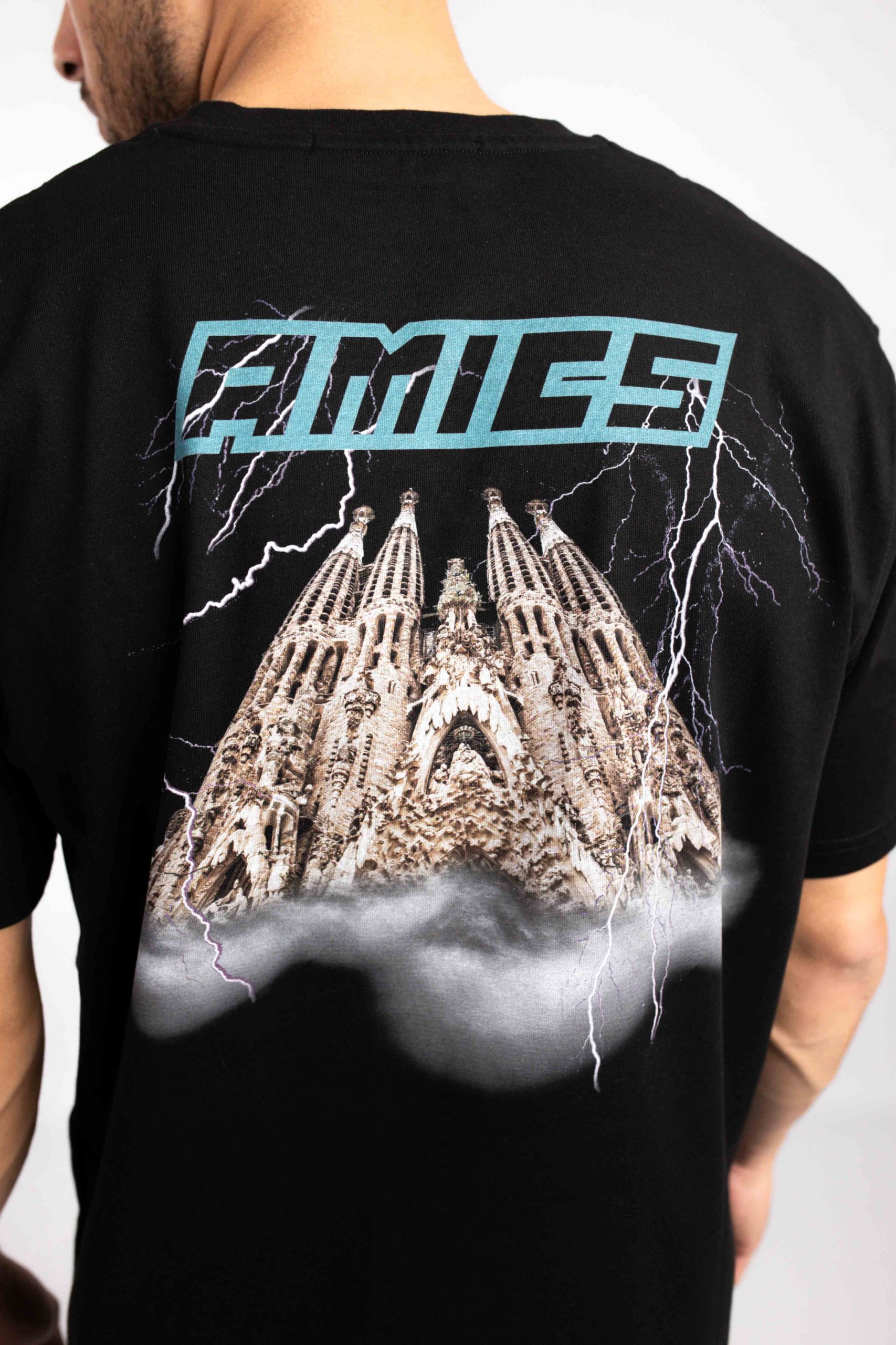 AMICS Sagrada T-Shirt Zwart