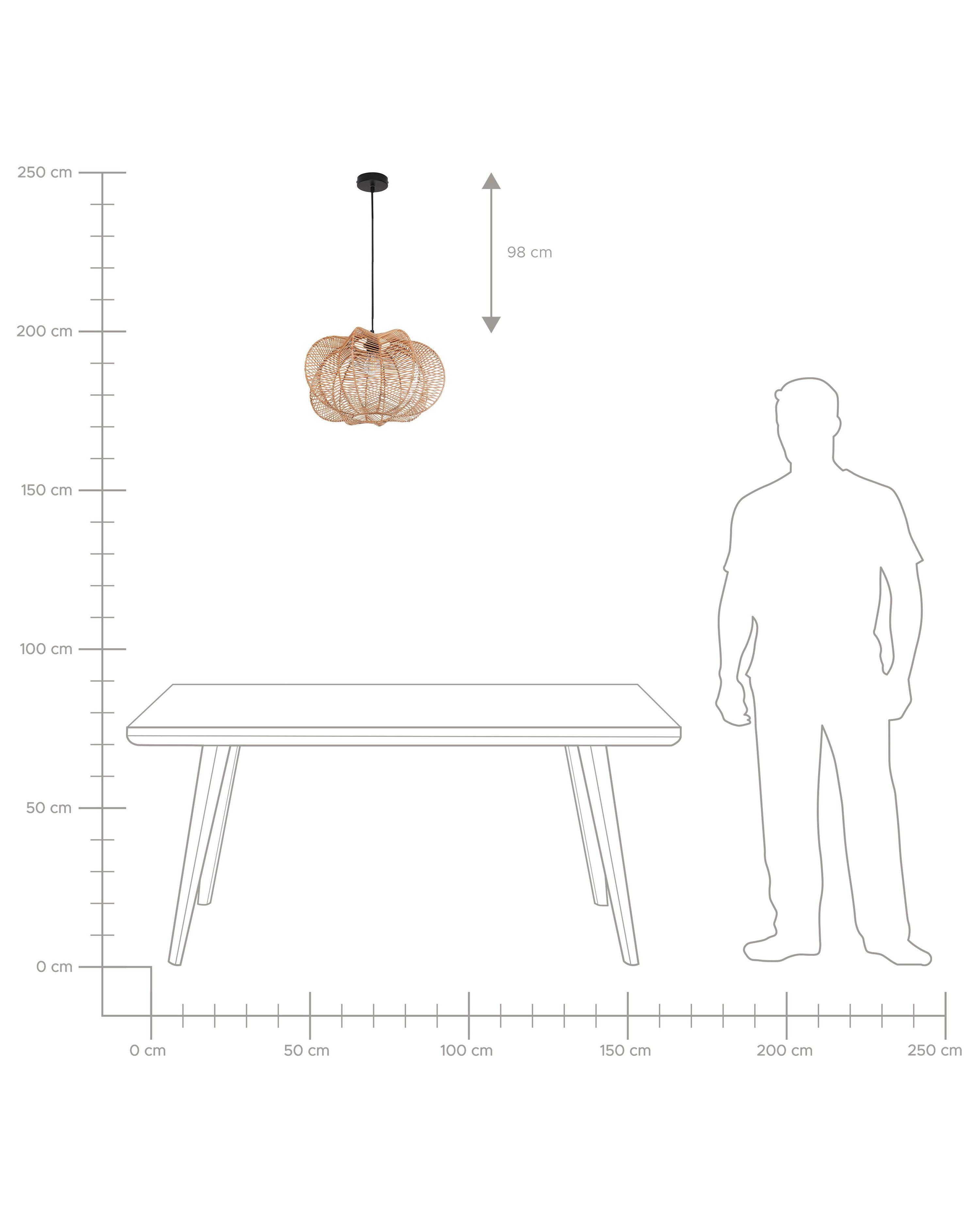 Hanglamp KIBI Rotan Natuurlijk