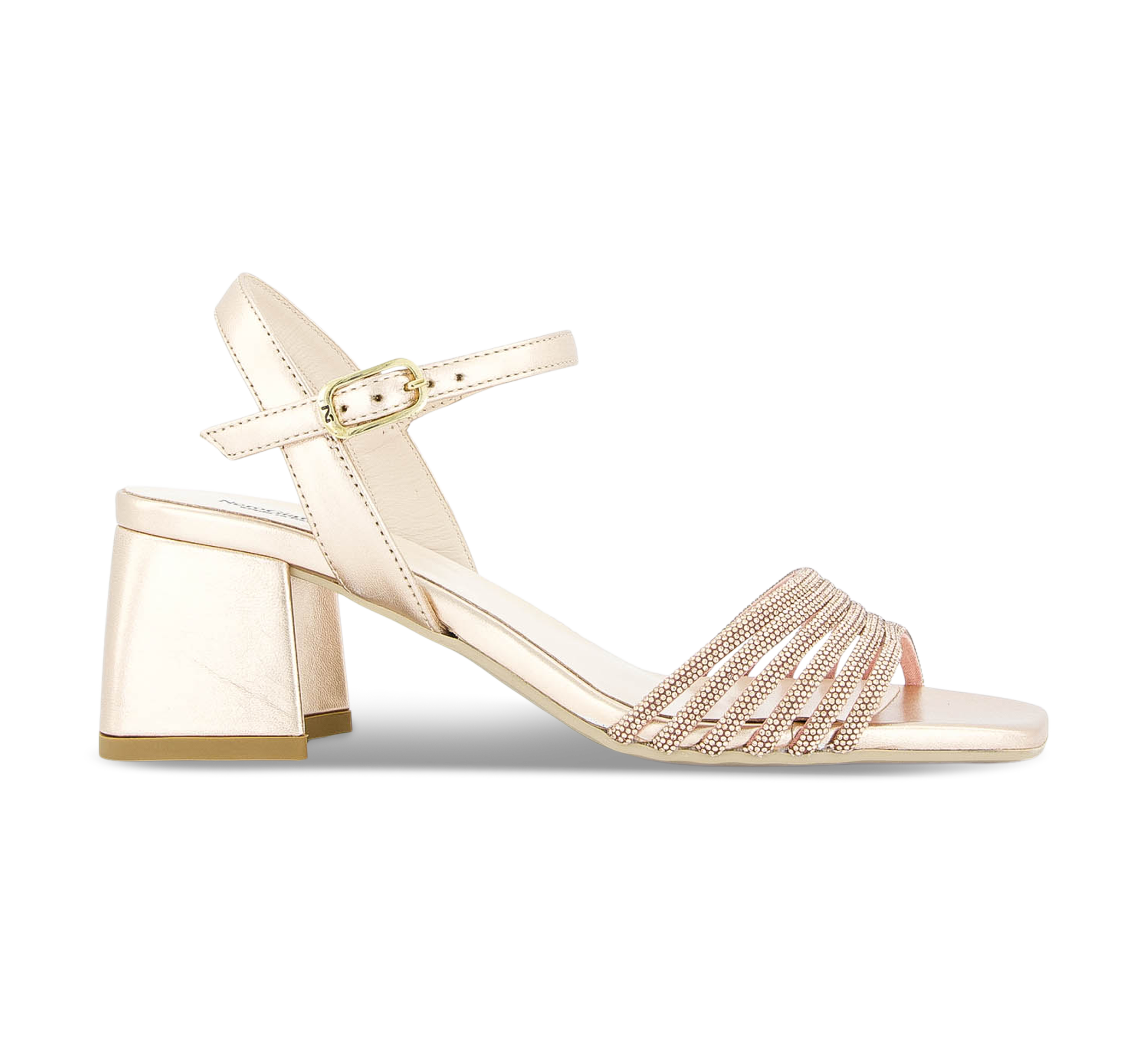 Nero Giardini Riemchensandalen gold