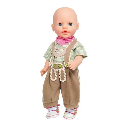 Heless Trachtenhose mit Hemd, für Puppen, 3 teilig, Größe 28 35 cm