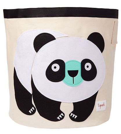 3 Sprouts Aufbewahrungskorb - 44,5x43 - Panda