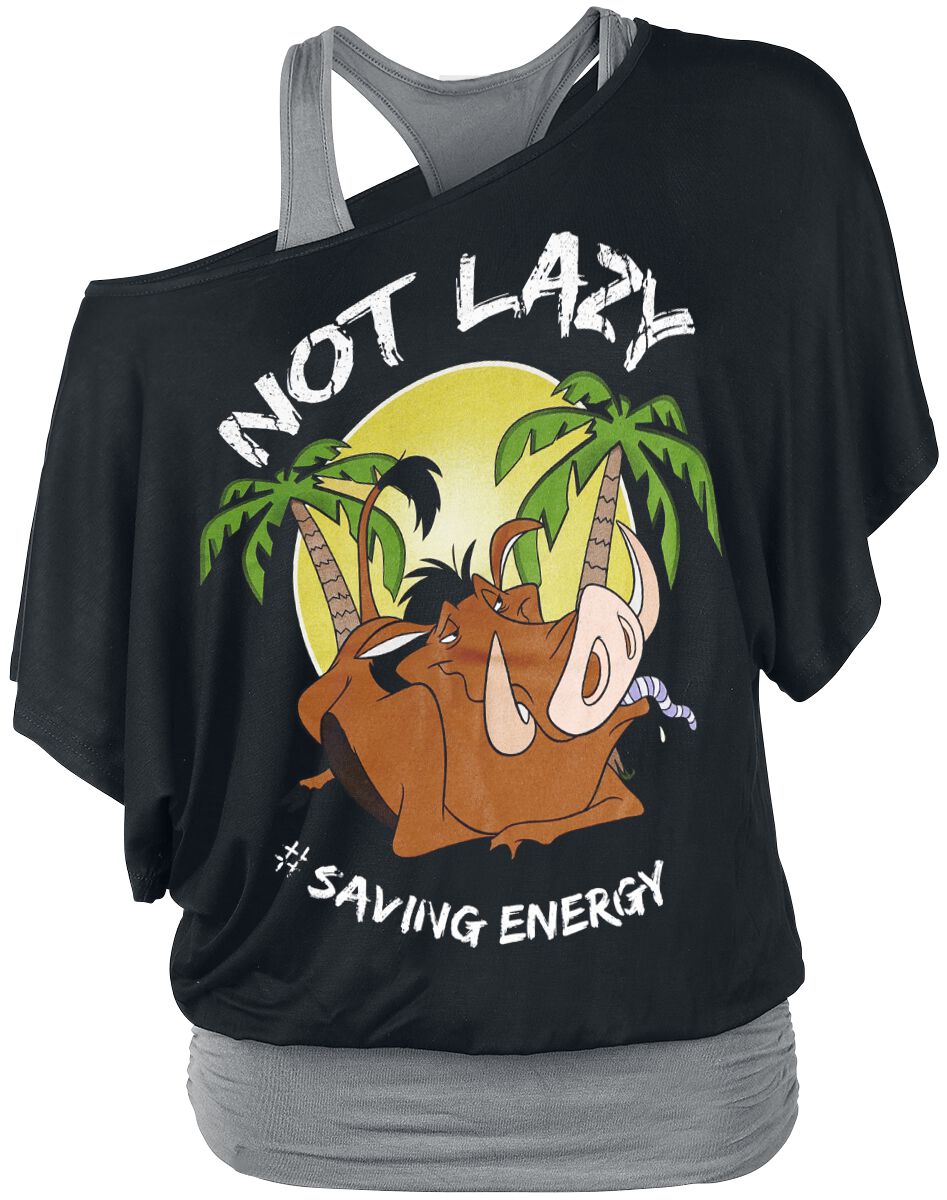 Not Lazy | Le Roi Lion T-Shirt Manches courtes