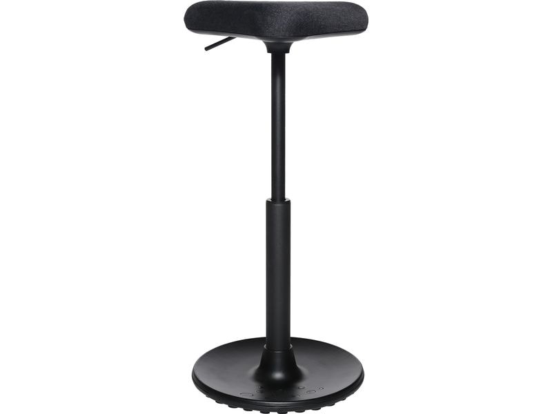 Topstar Hocker Sitness H1, Schwarz Sitz-/Stehhilfe für bewegliches und aktiv dynamisches Sitzen bzw. Stehen
