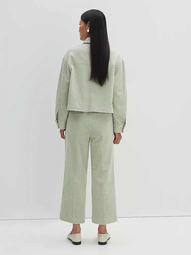 SOMEDAY Culotte CISILIA CORDUROY hellgrün