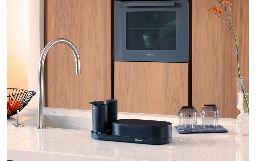Spültrogbutler-Set Sink Style DunkelgrauSpül-Organizer