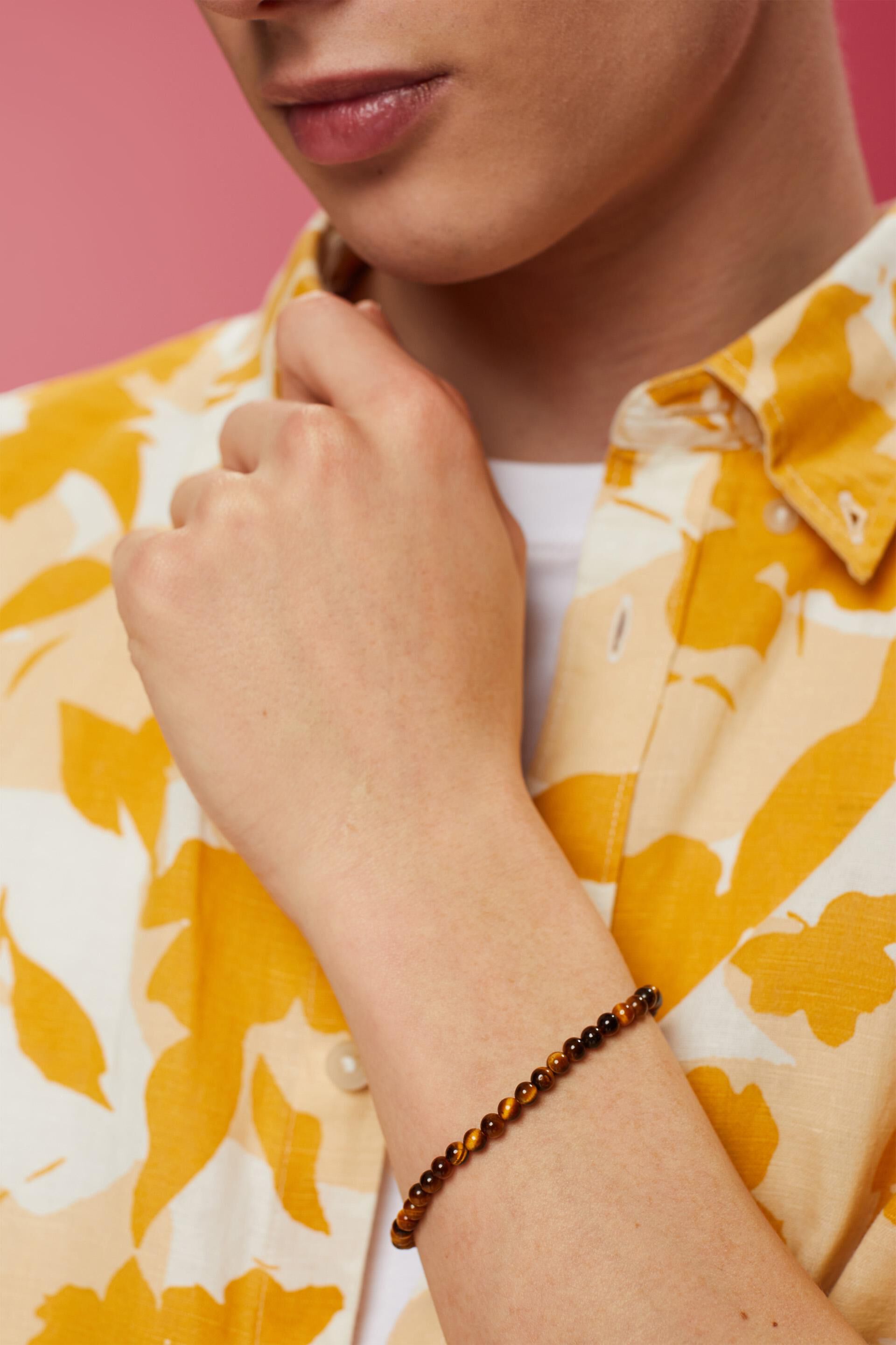 Bracelet perlé élastique