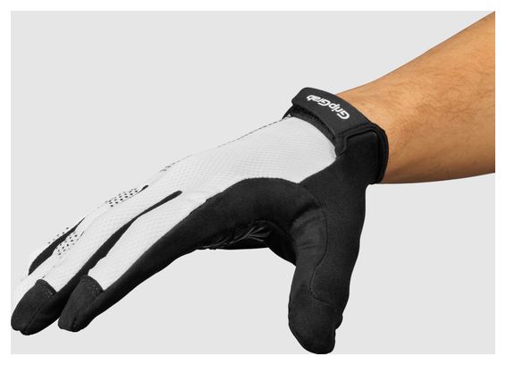 Gants longs d'été GripGrab RIDE Lite Padded Blanc