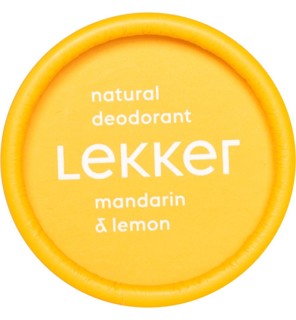 The Lekker Company Deodorant mandarijn & citroen (30 ml)