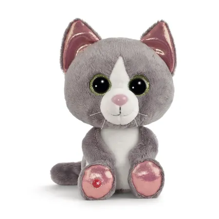 NICI Kuscheltier GLUBSCHIS Katze grau Felinja 25cm