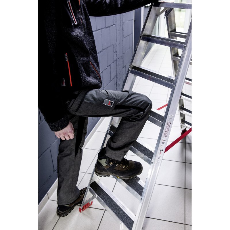 Ruban de marquage au sol antidérapant Duraline Grip+ Formfit 50 mm x 15 m, noir