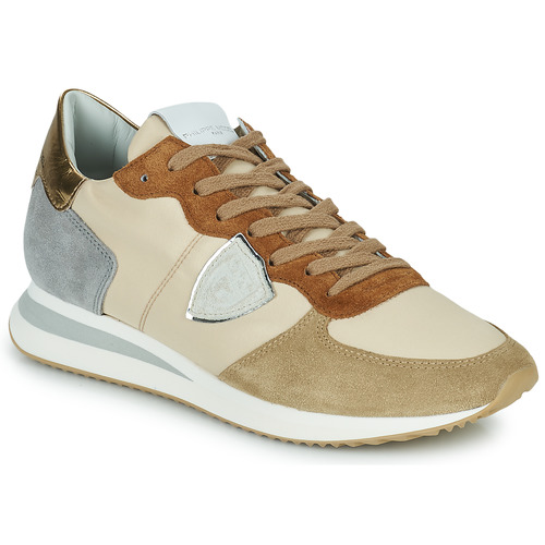 Philippe Model - TROPEZ X LOW WOMAN Beige / Kaki