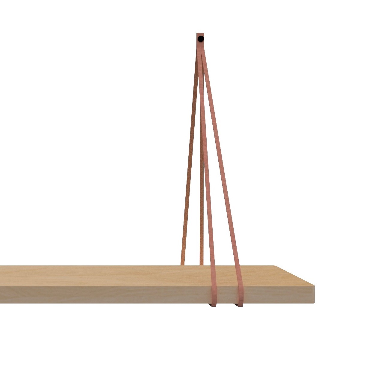 SUEDE PINK - split-plankdragers