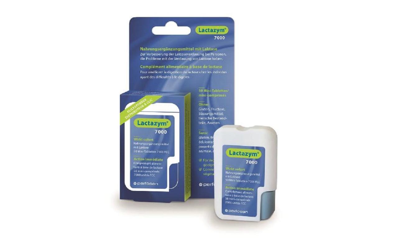 7000 Mini Tabletten 50 StückNahrungsergänzungsmittel mit Lactase