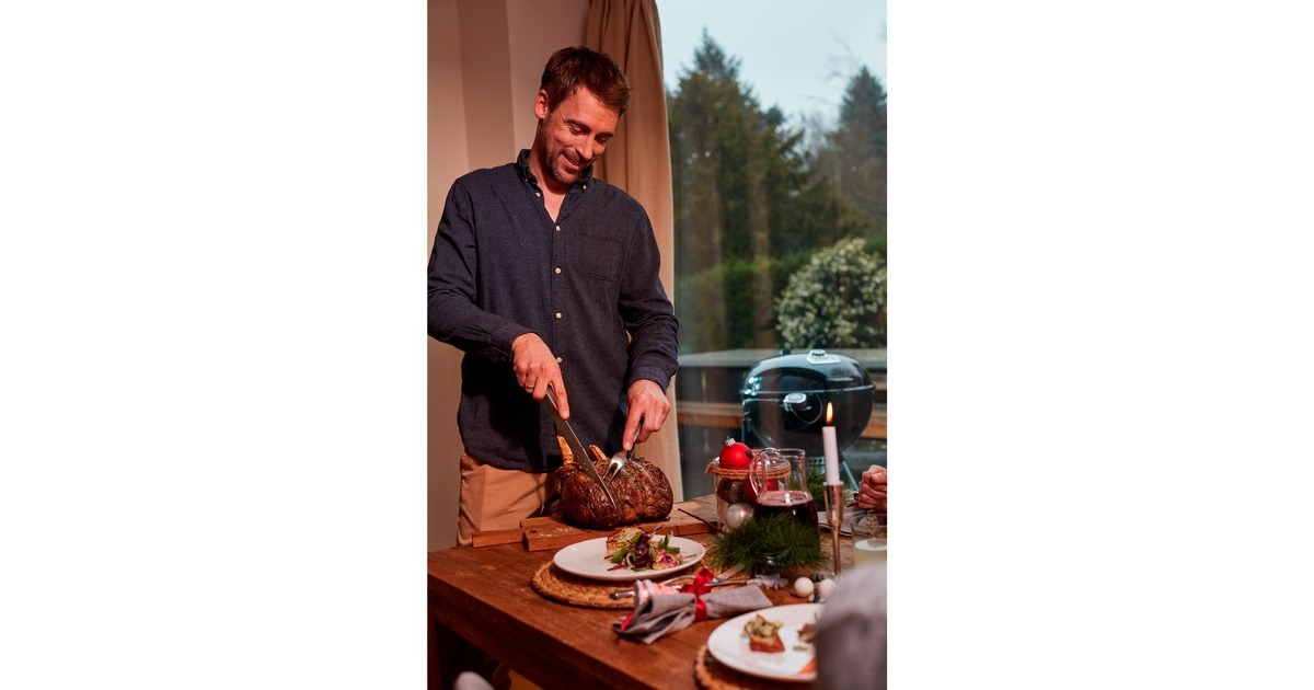 WeberMaster-Touch GBS Premium SE E-5775 houtskoolbarbecue  (Zwart, Ø 57 cm)