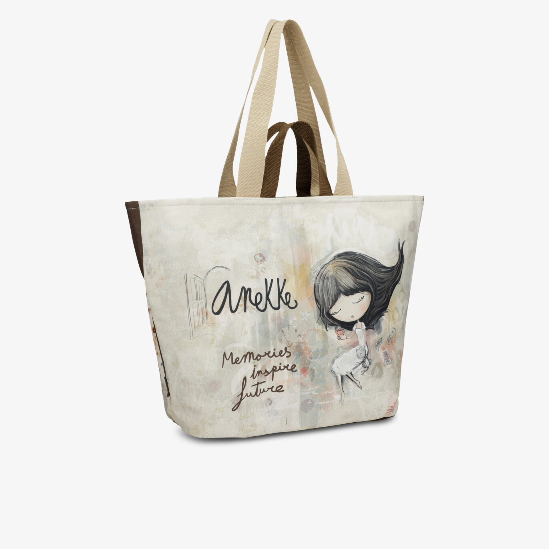 anekke MEMORIES Damen Umhängetasche beige