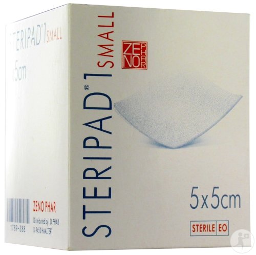 Steripad 1 Compresses Stériles Small 5x5cm Pièces 40