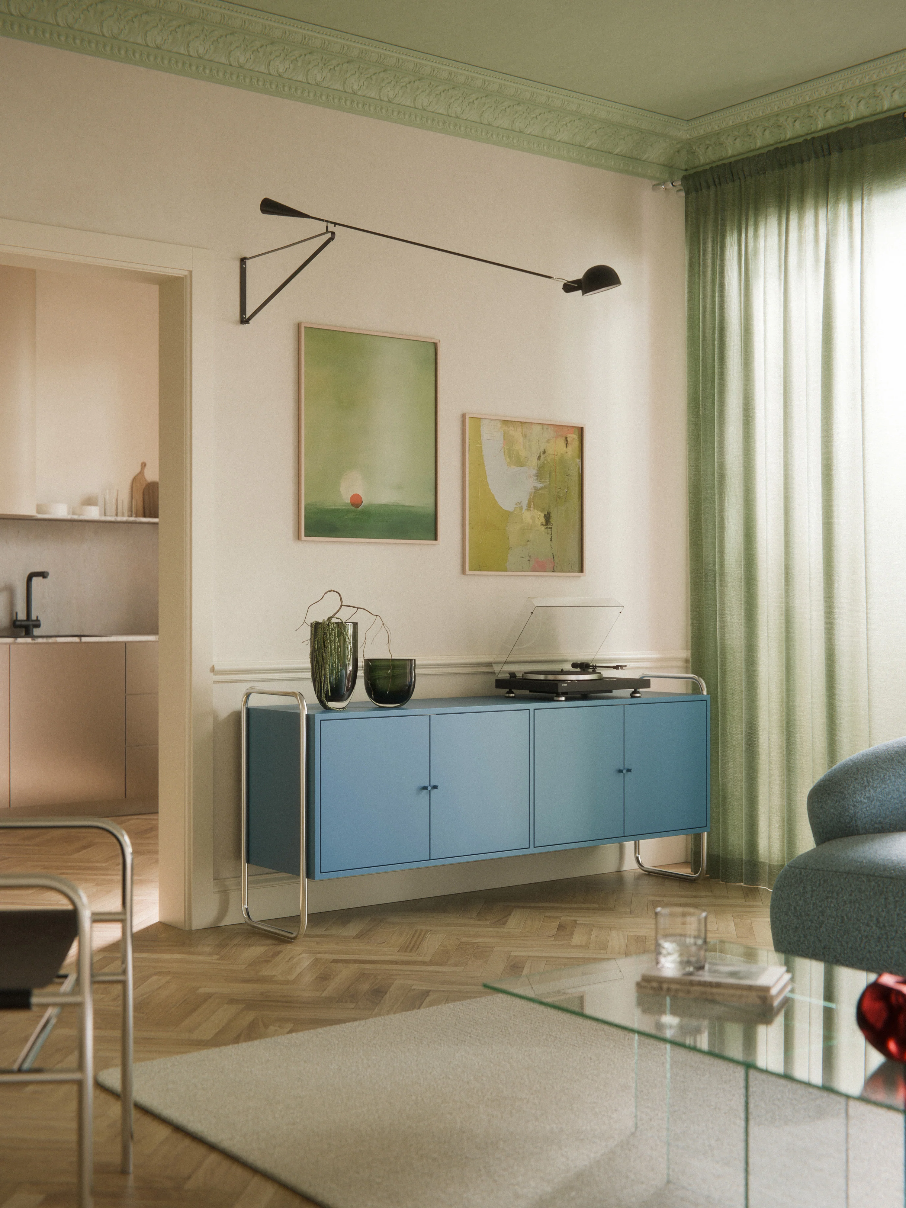Metalen dressoir Robyn