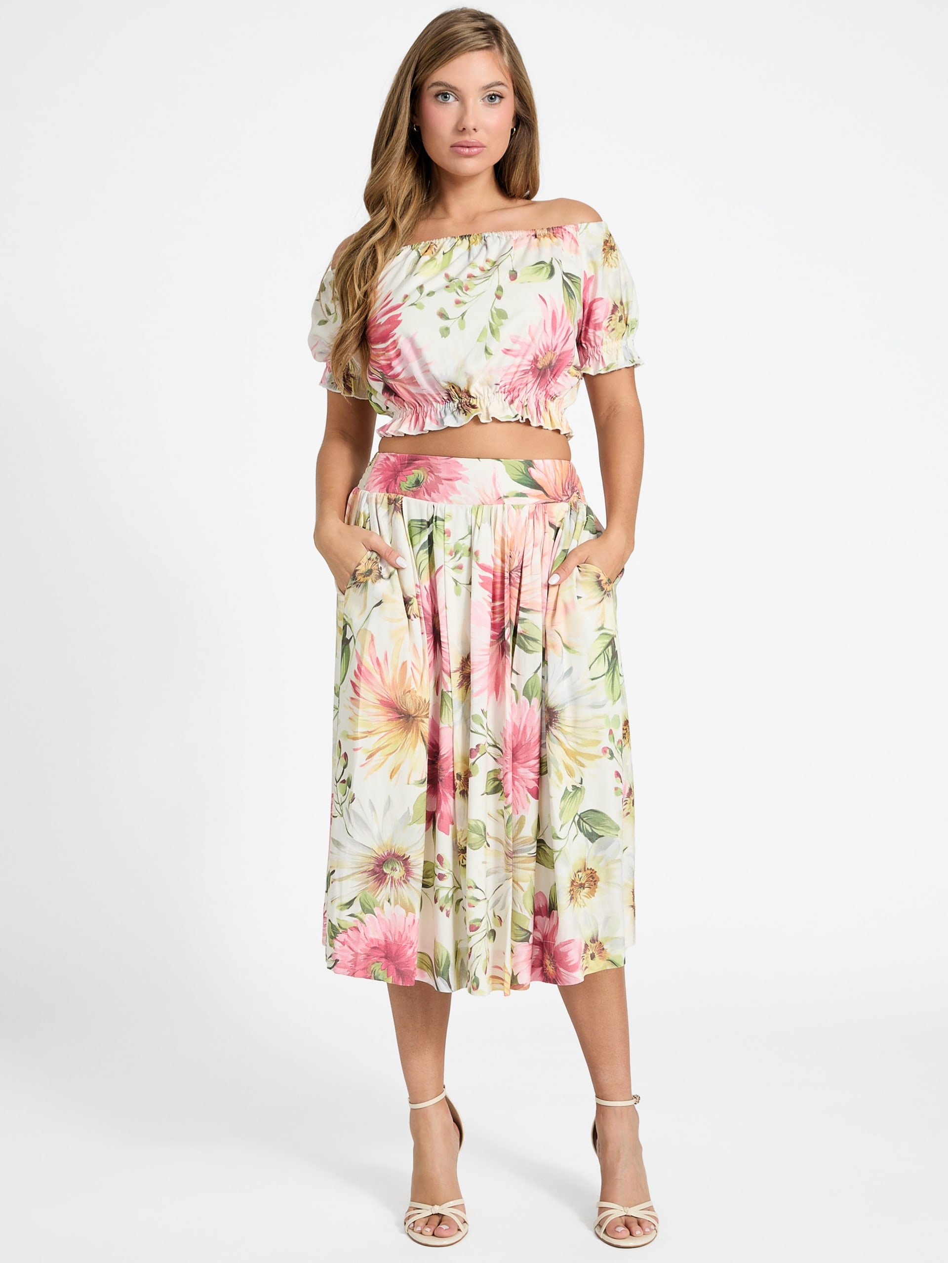 Blusa Eco Elodie com ombros à mostra