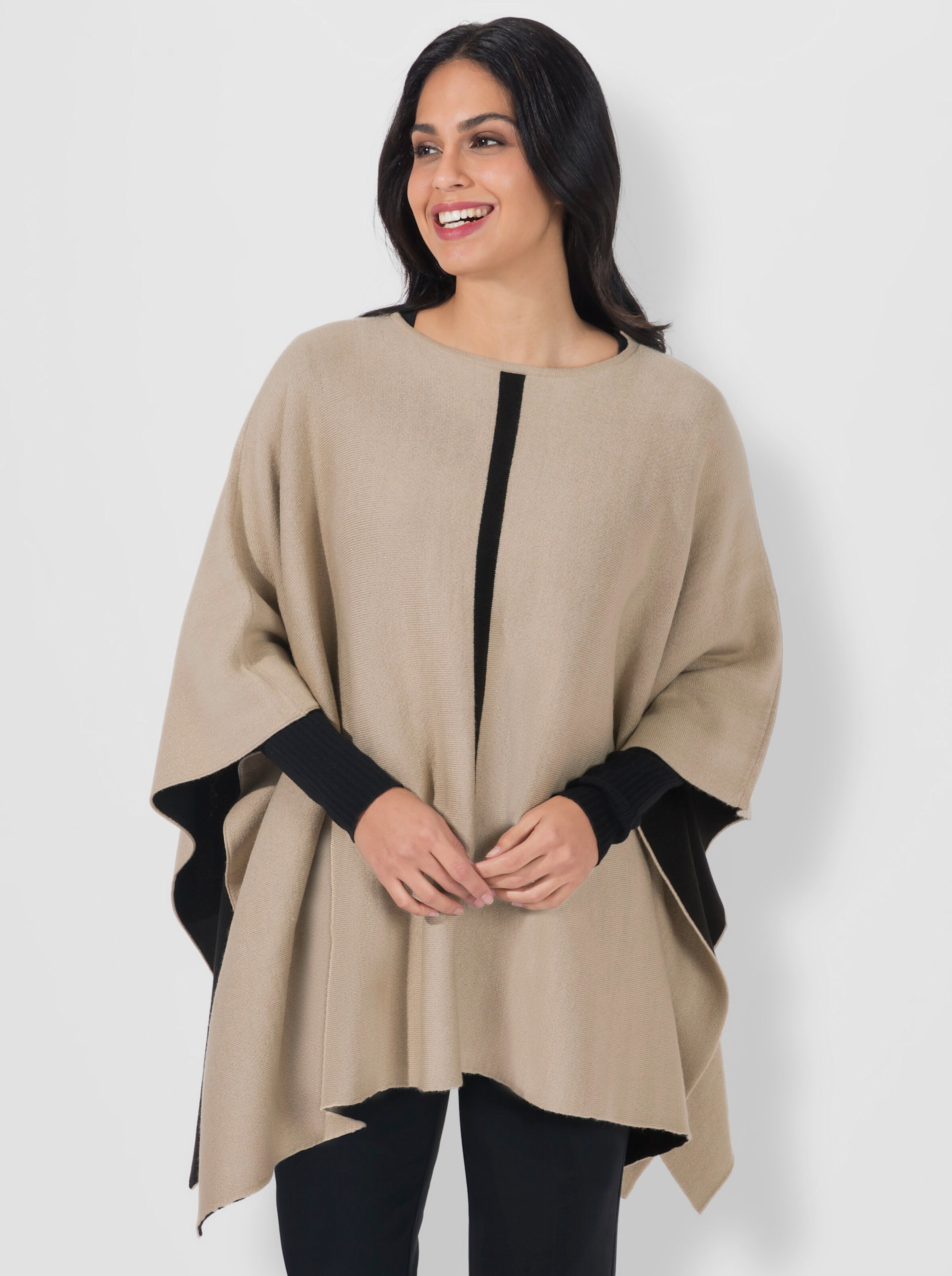 Strickponcho