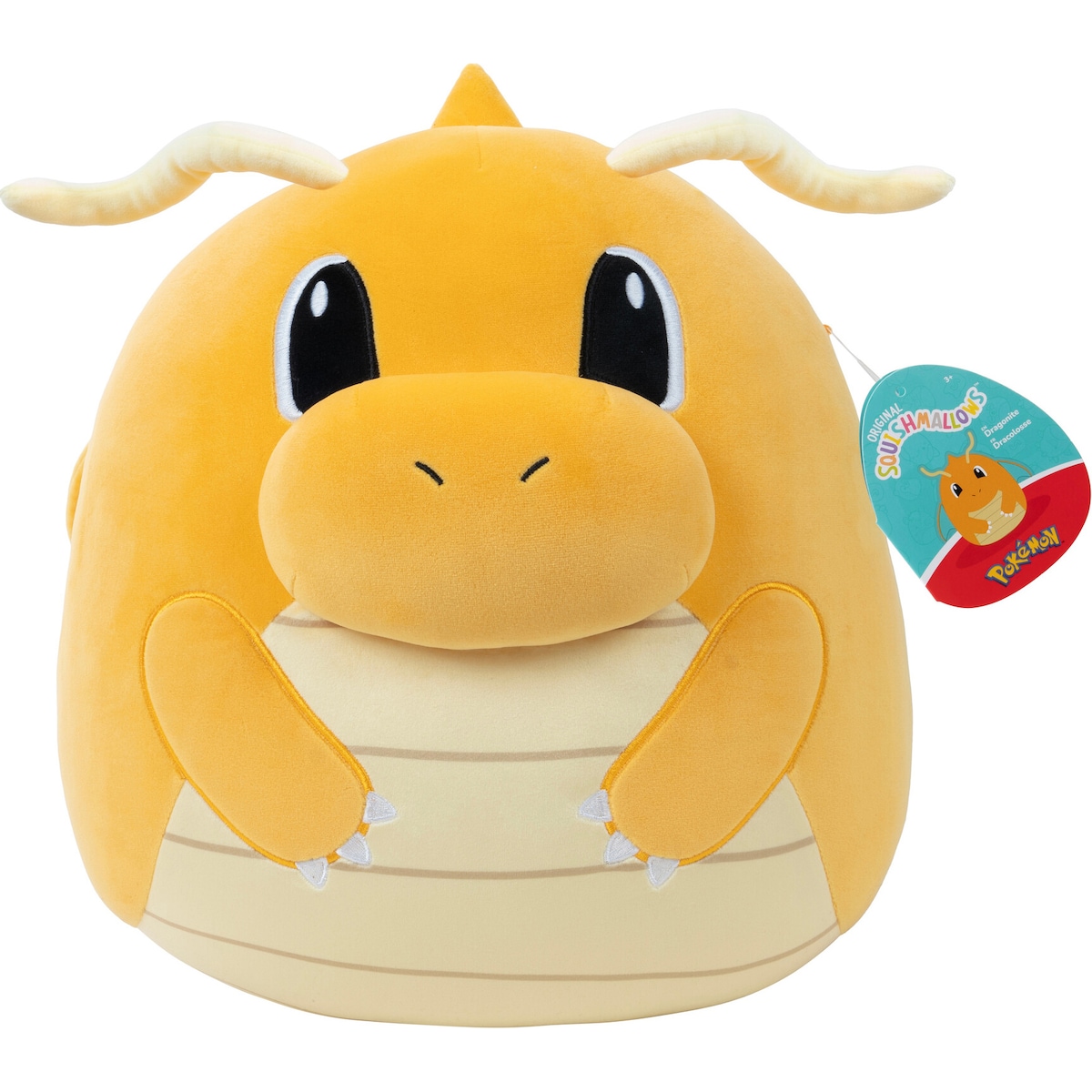 Squishmallows Pokemon mykt kosedyr (Dragonite, M)