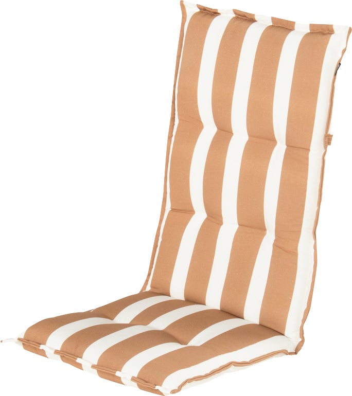 Hartman tuinkussen hoge rug Roma bruin 123 x 50 x 8 cm