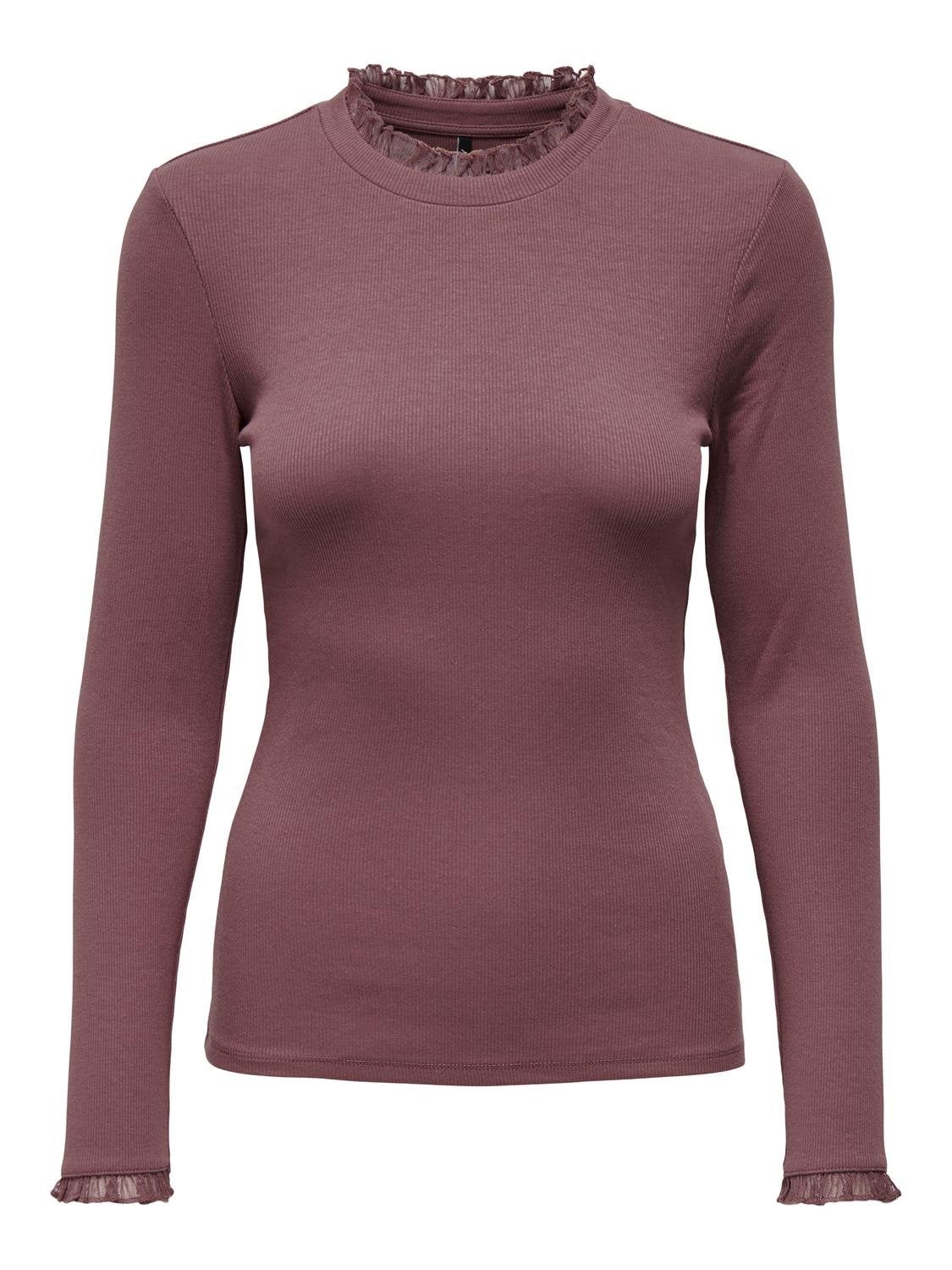 ONLLESLIE Top Rose Brown
