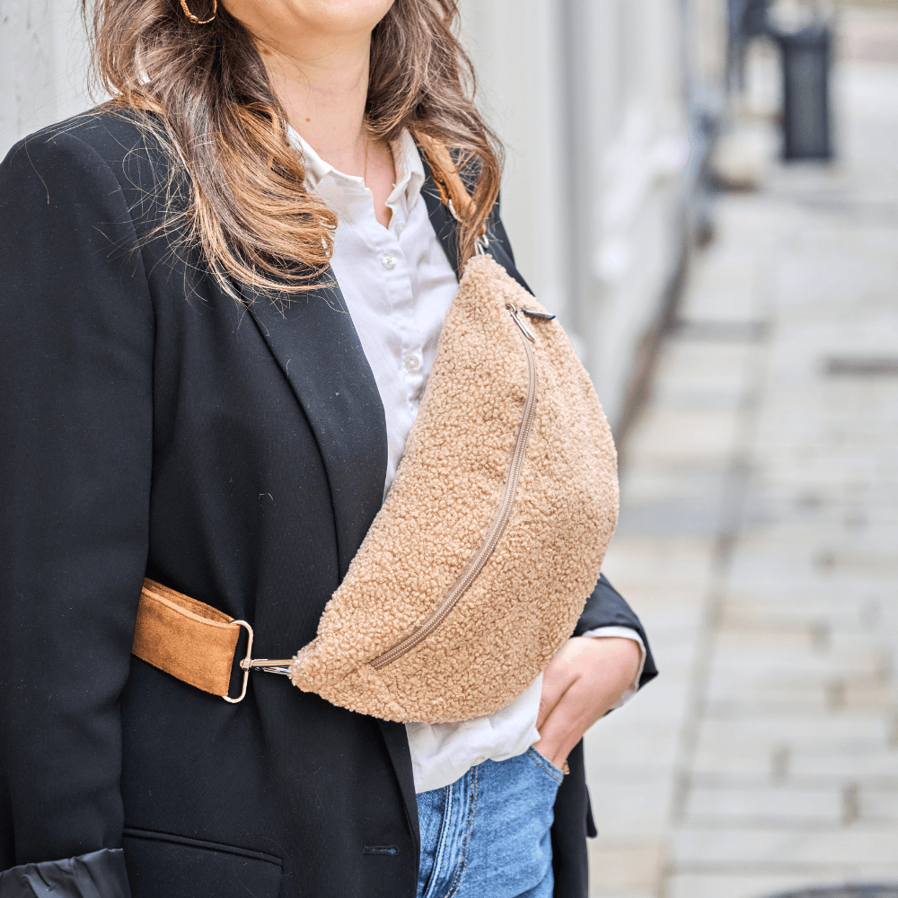 Sac Banane Moumoute Camel