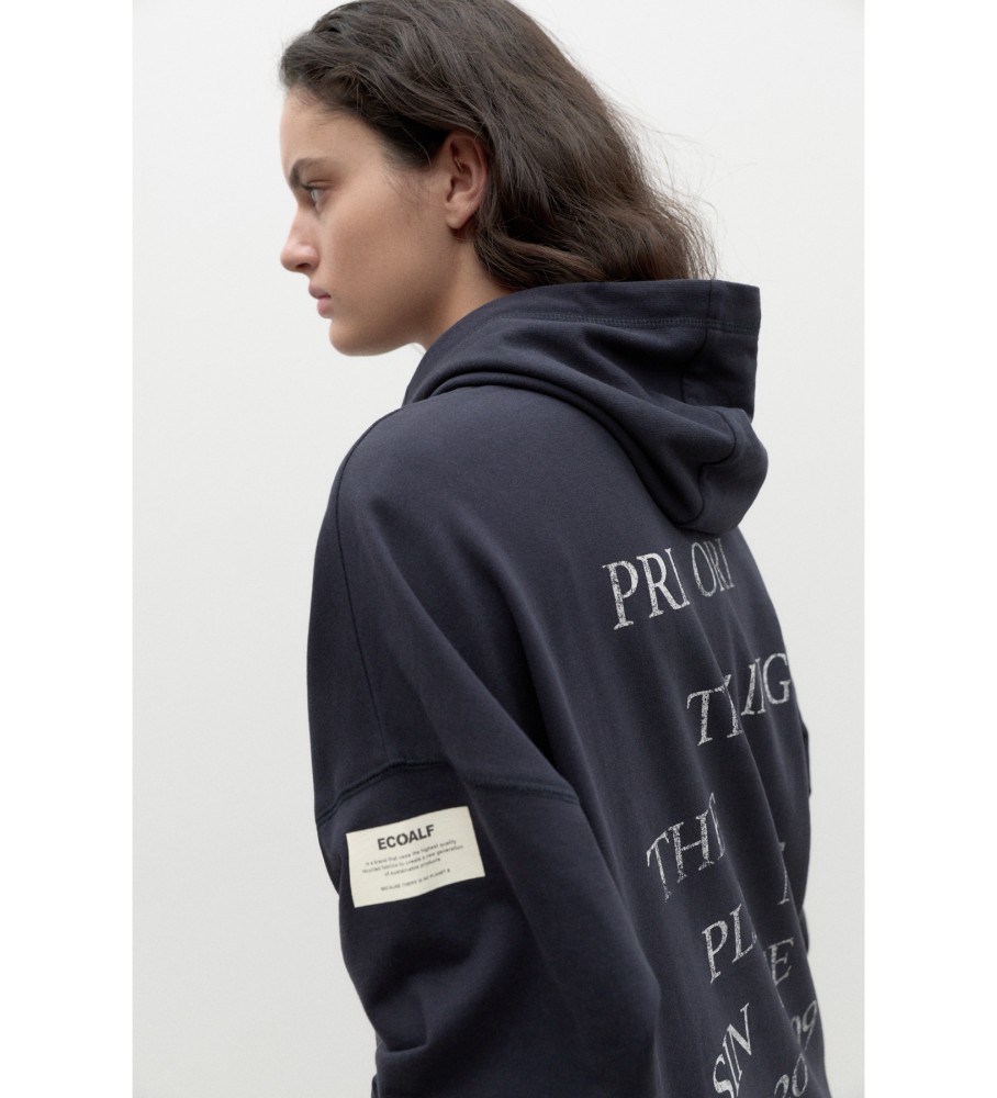 Moletom ECOALF Navy Pugliaalf