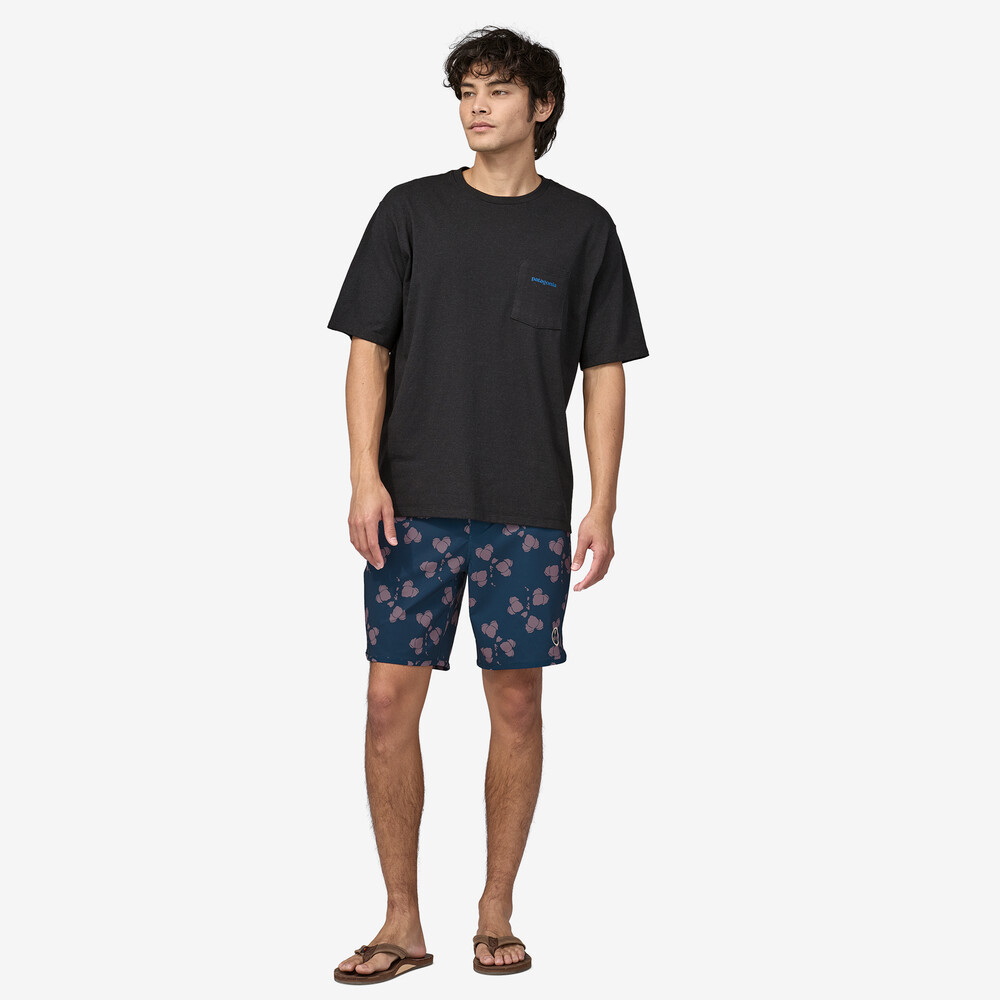 Hydropeak Scallop Boardshorts für Herren – 18 Zoll