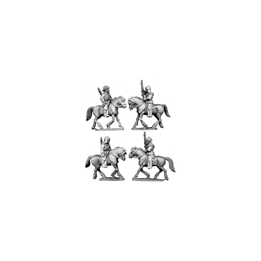 Chinese Cavalry in Fur Caps