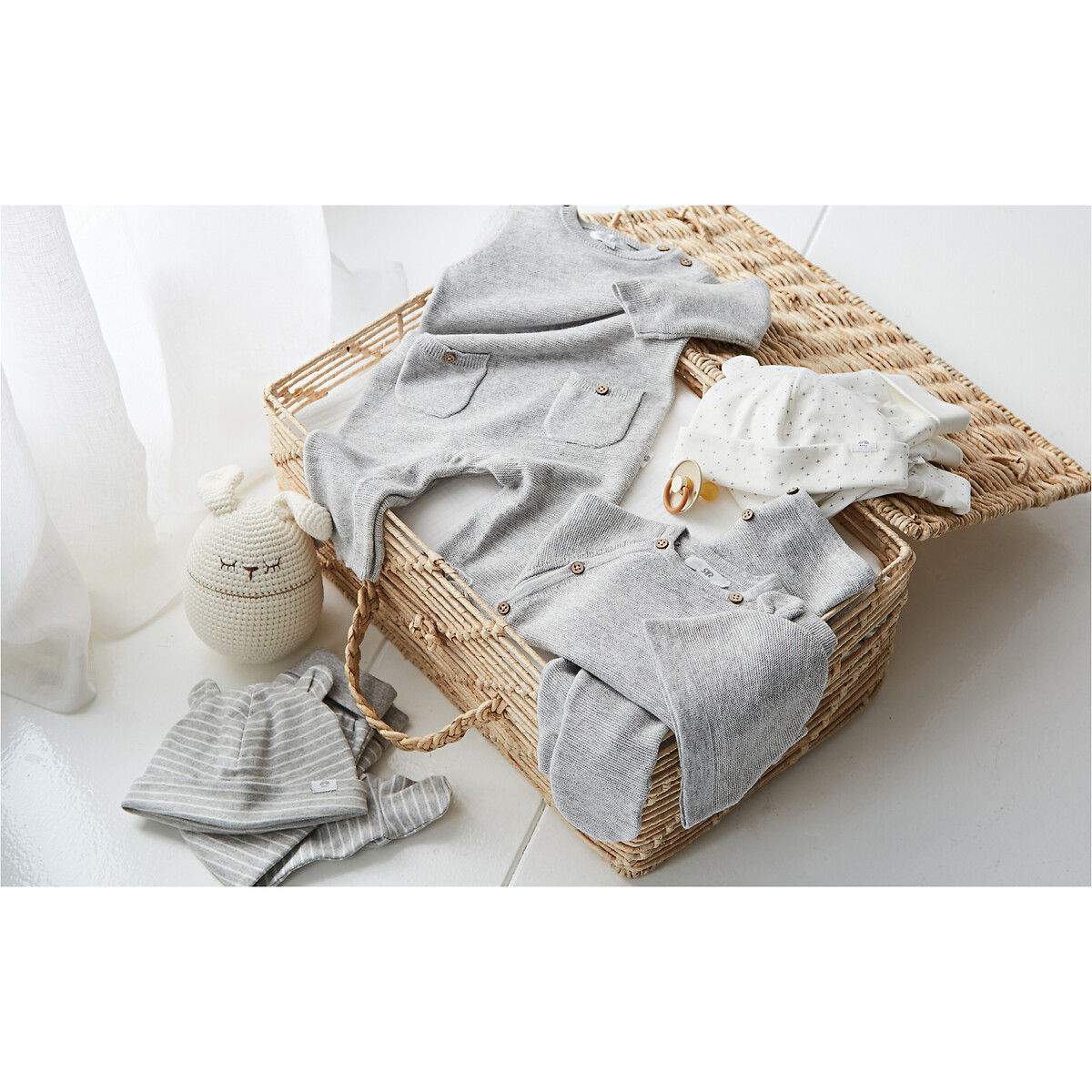 COLEÇÕES LA REDOUTE<br>Lang combipakje em tricot