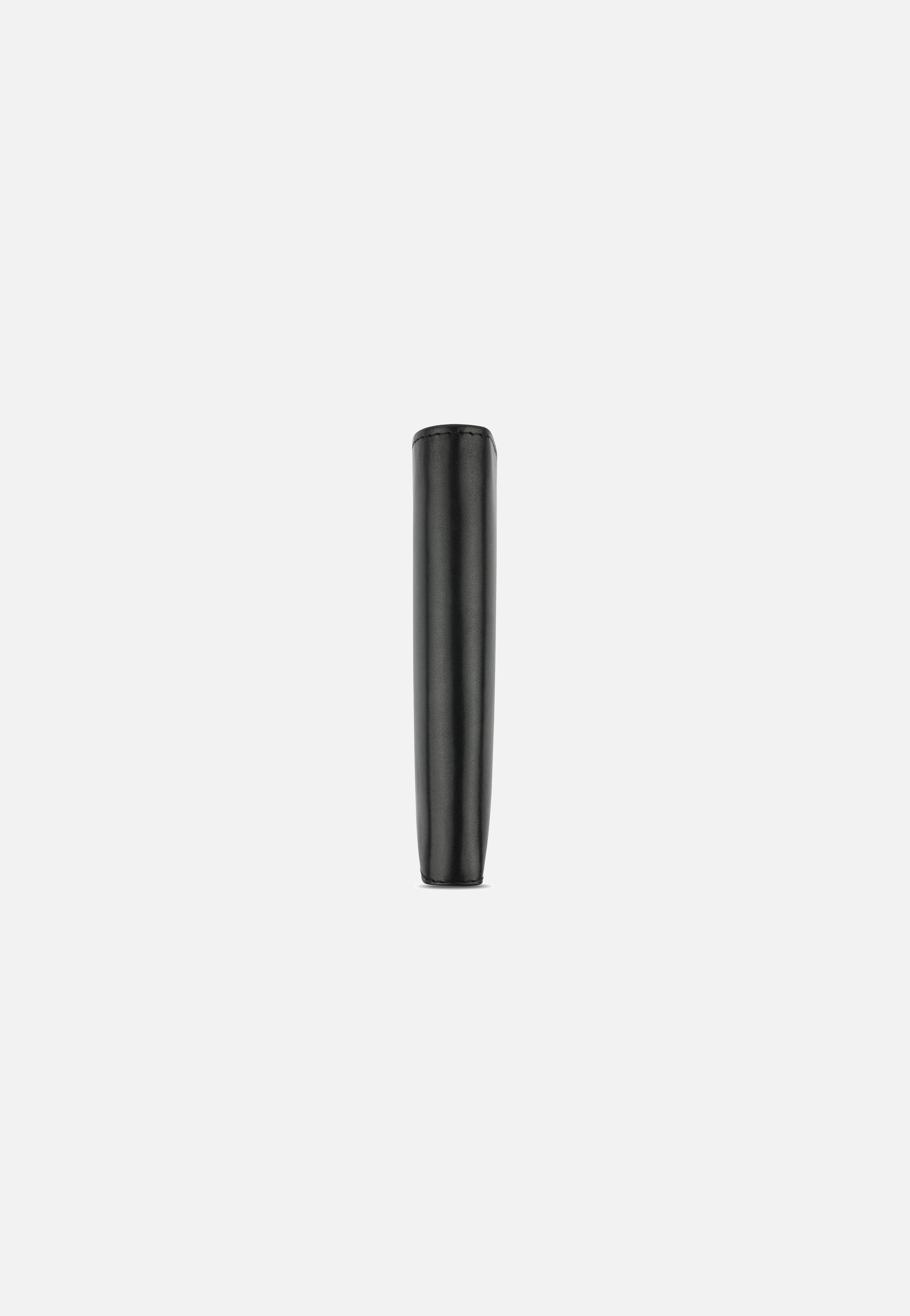 Nobile Vertical with Flap Schwarz - Portemonnaie