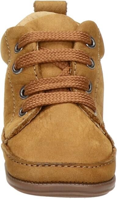 Nelson Kids nubuck babyschoenen cognac