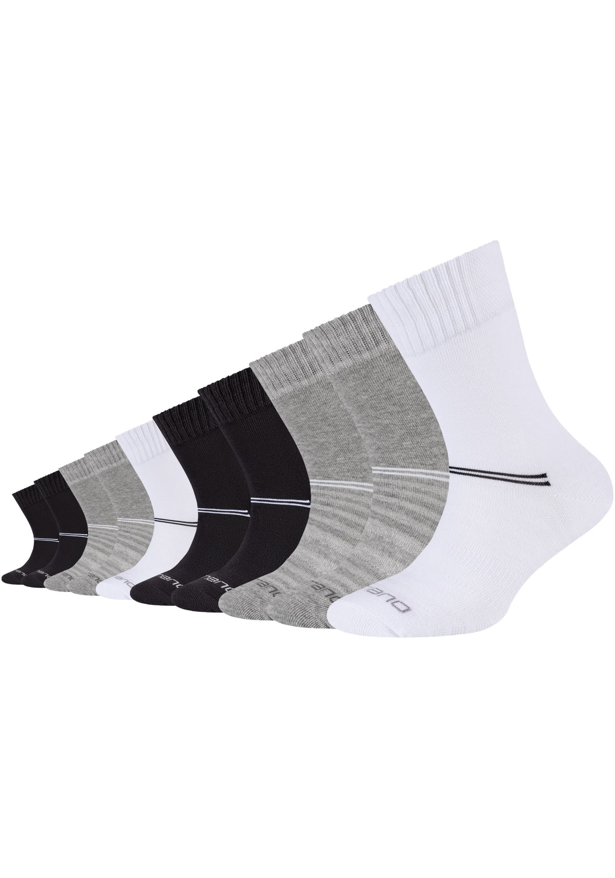 Camano Socken »mesh ventilation« 10 Paar tlg. mit atmungsaktiver Materialstruktur, dank Meshstruktur