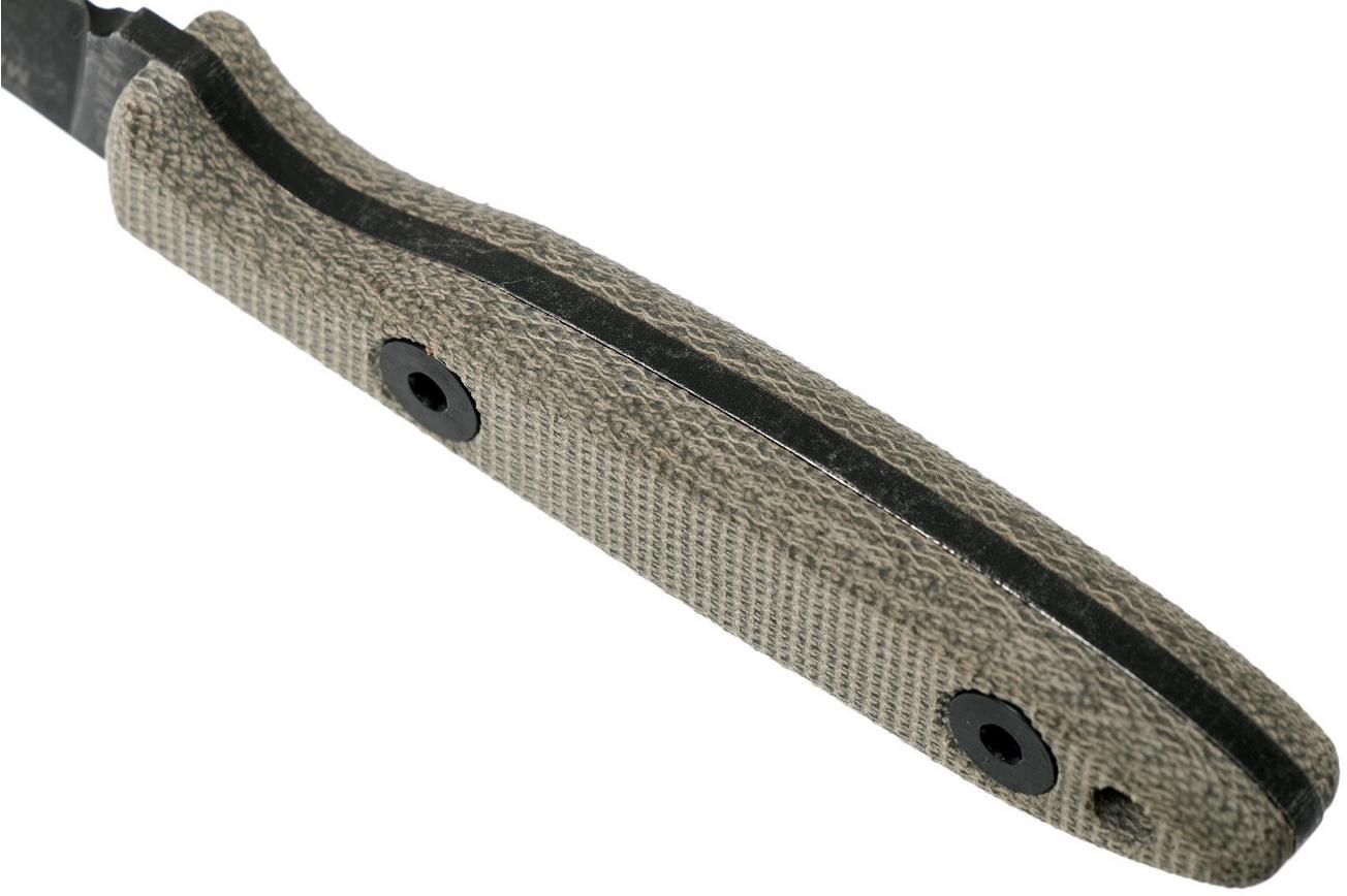 ESEE Camp-Lore CR 2.5 Black Oxide Coating vaststaand mes, Cody Rowen design