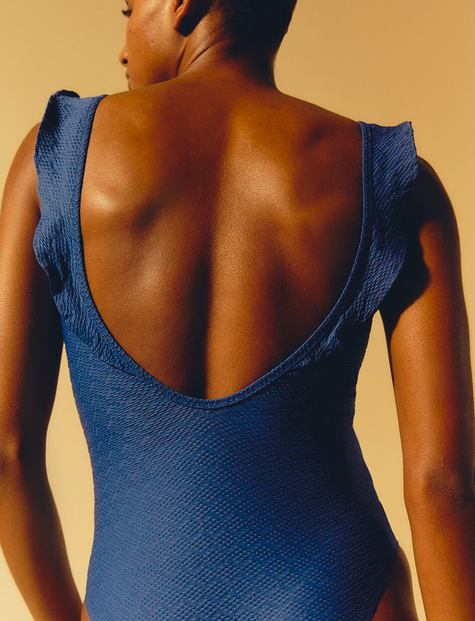 Maillot de bain une pièce - bleu franc