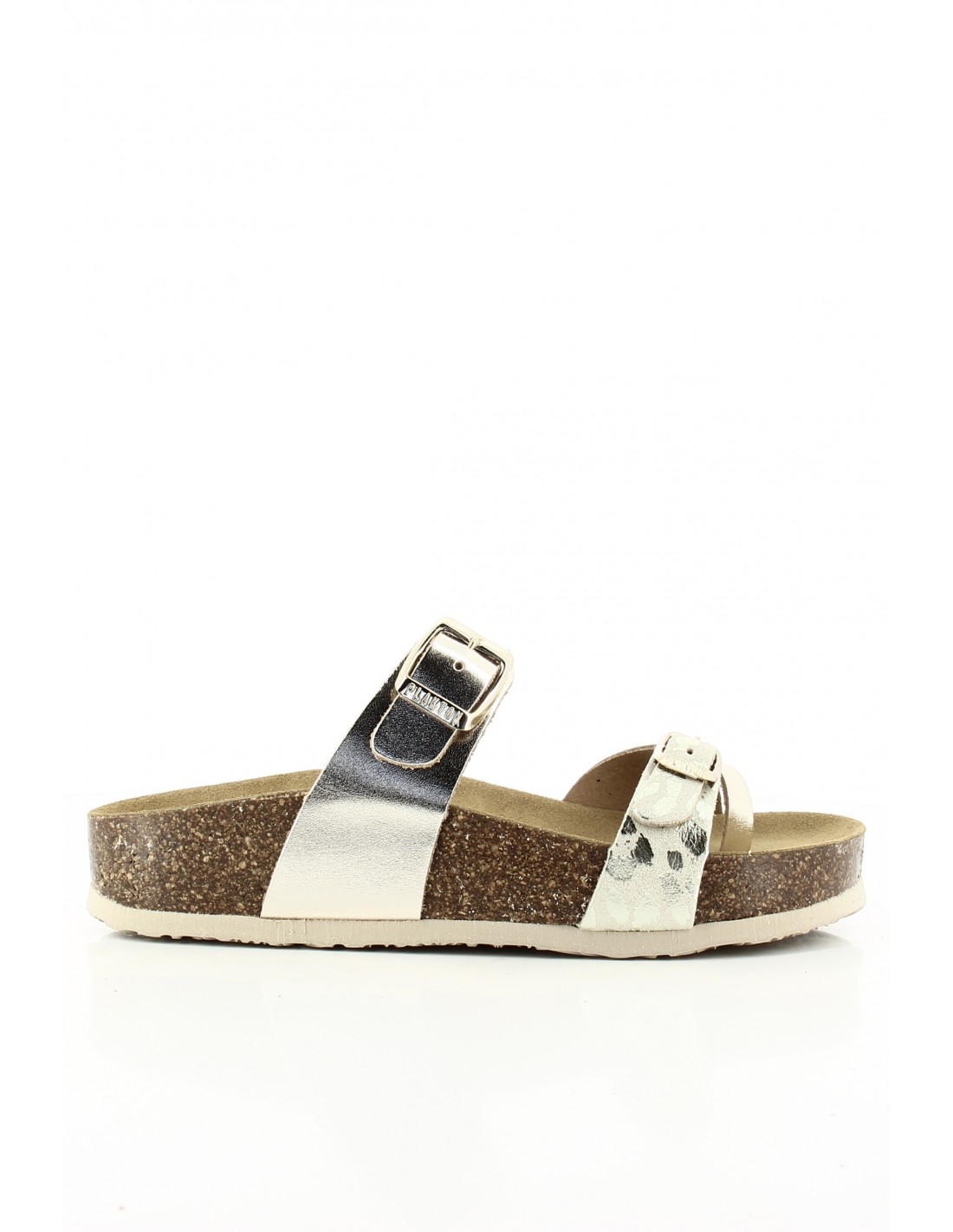 plakton Mules Femme Cp Bombay Doré