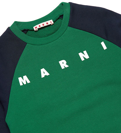 Marni Sweatshirt -  Grøn/Navy